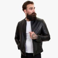 Leather Bomber Jackets - 65658 selection