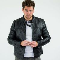 Leather Bomber Jackets - 61273 discounts